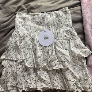 Princess Polly high waisted flowy skirt